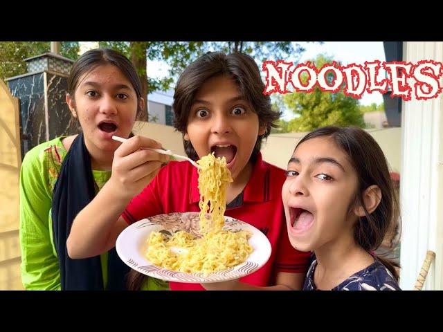 Noodles Bhaag Gaiy  || Papa Ki Entry @MUSATANVEER