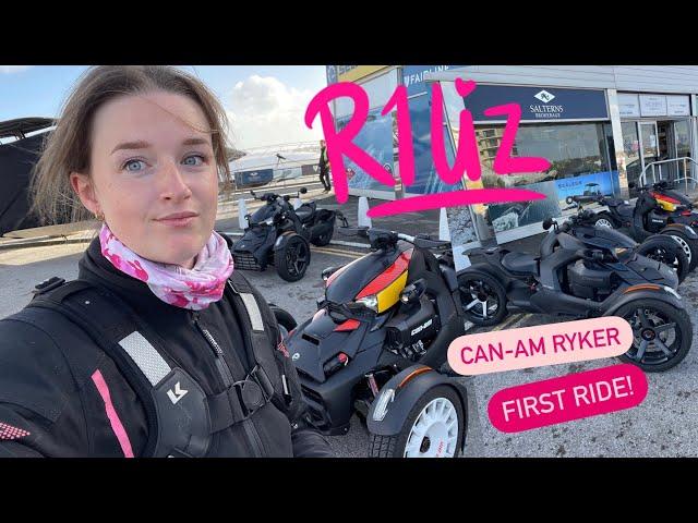 R1Liz - Can-Am Ryker - First Ride!