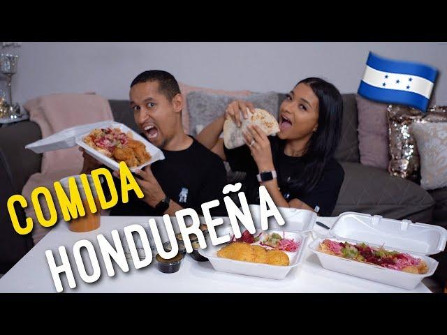 COMIENDO COMIDA DE MI PAIS HONDURAS  | Yesmin vanessa