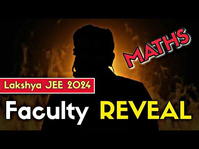 The ****** SIR as Maths Teacher | Class 12th Lakshya JEE 2024 | Motion Poster 