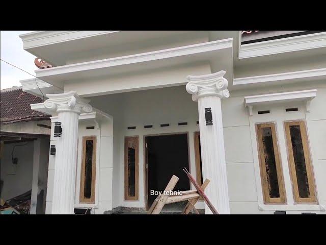 RUMAH KLASIK MODERN 8X13 PEMASANGAN GRANIT