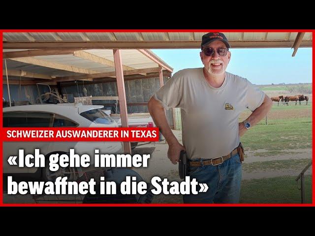 Schweizer Auswanderer lebt auf einer Farm in Texas | Blick