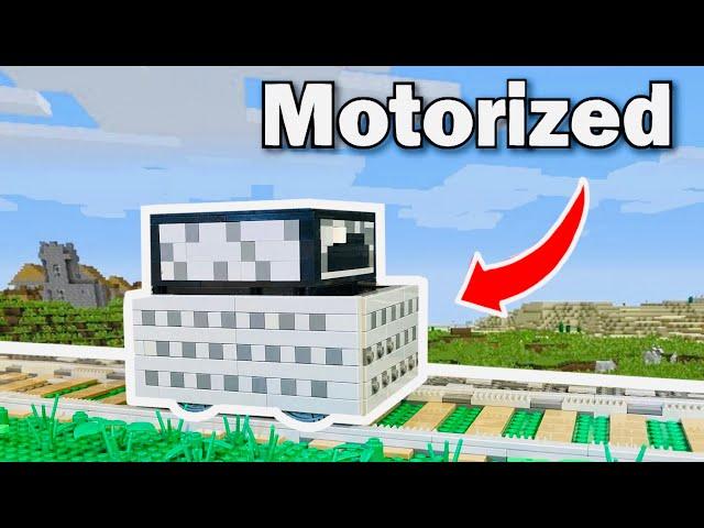 I Built a LEGO MINECART that Actually WORKS…