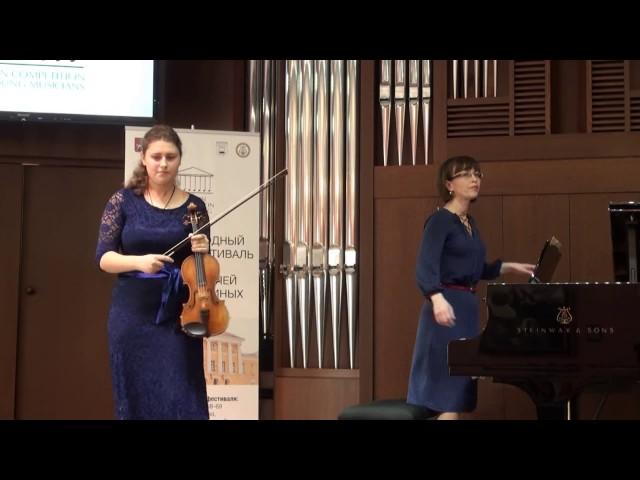 Opening of Gnessin Competition for Young Violinists