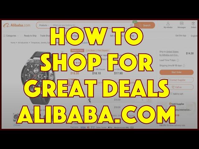 How to Shop and Buy Products on Alibaba.com