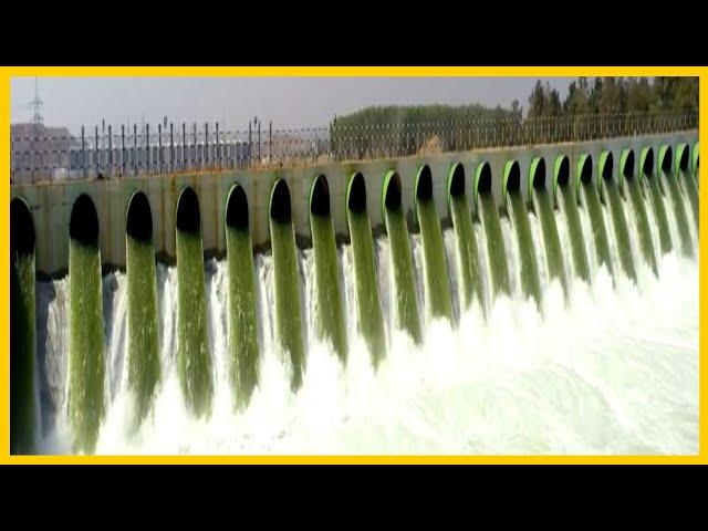 ARTIFICIAL RIVER  | The World's Largest Irrigation Construction Process