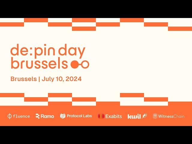 DePIN Day Brussels by Fluence // July 10th