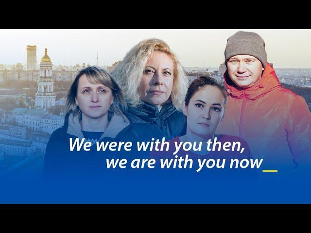 Ukraine: A year of EU solidarity