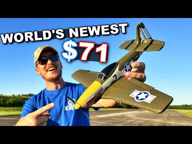 World's Newest BEST Mini RC Warbird Airplane!! P51 Mustang