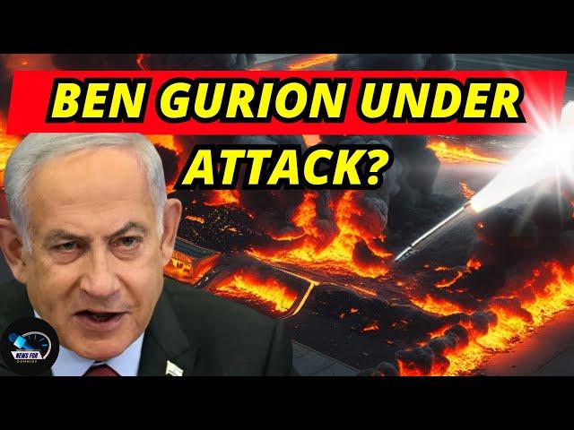 Yemen’s Missiles Hit Ben Gurion—Israel’s Airpower in Ruins!