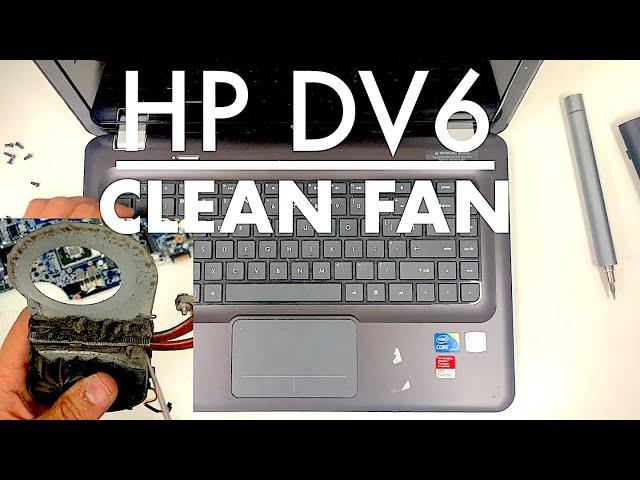 HP Pavilion DV6 Cleaning Fan