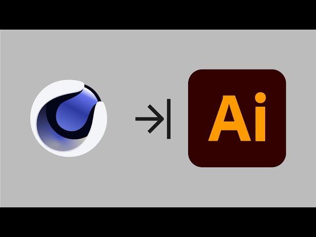 How To Export C4D Wireframes to Adobe Illustrator