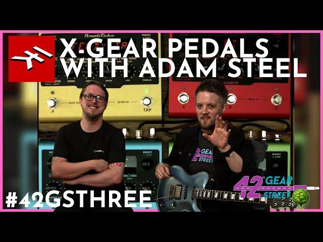 IK MULTIMEDIA X-GEAR PEDALS - With Adam Steel #42GSTHREE