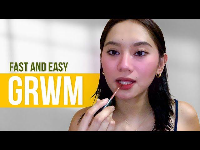 get ready with me | easy makeup tutorial