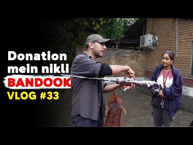 We couldn't April fool Jyoti, blind dog fell into a septic tank & we got a gun in donation | Vlog 33