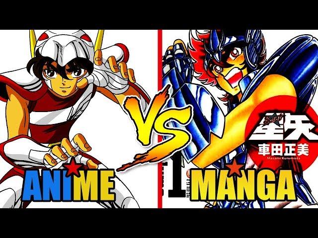 #SaintSeiya 10 Differences between Manga and Anime