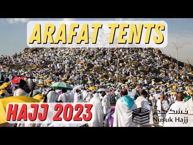 Hajj ka 2nd Day Mina To Arafat & Muzadalifah - Full Walking Tour Arafat Tents #hajj2025