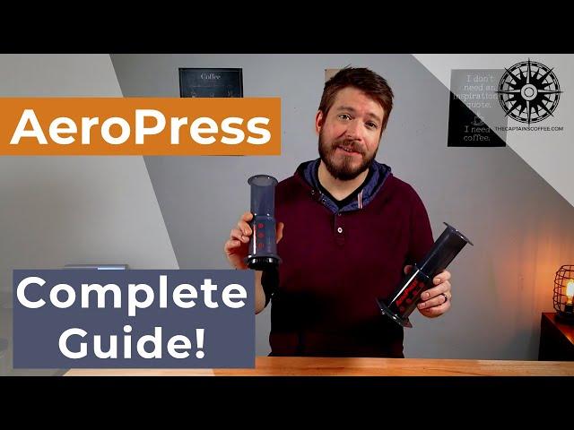 AeroPress and AeroPress GO GUIDE! | Overview, tutorial, our favorite recipes and more!