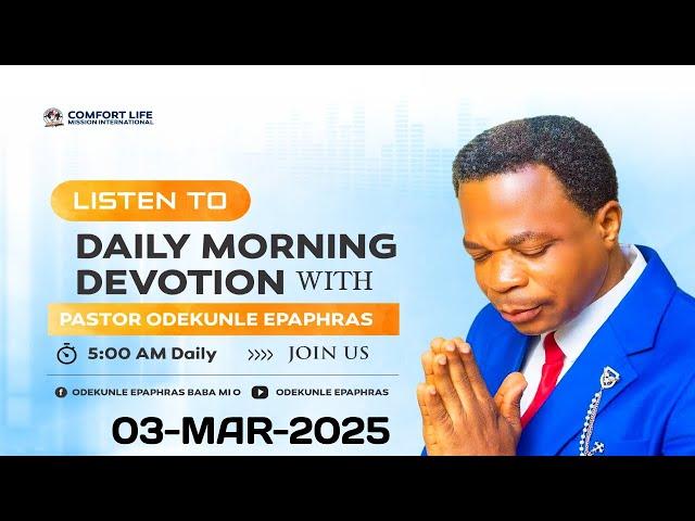 ONLINE RADIO BROADCAST WITH PASTOR ODEKUNLE EPAPHRAS _03-03-2025_