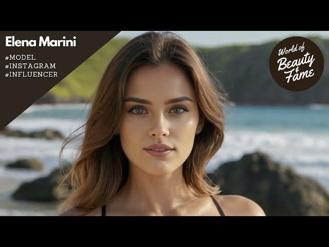 Elena Marini |  Italian Model & Instagram Influencer - Bio & Info