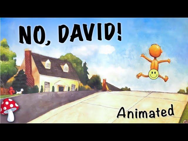  No, David! | Animated (Kids Books Read Aloud)