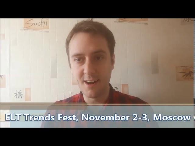 Alex Walls. ELT Trends Fest, November 2-3 2019