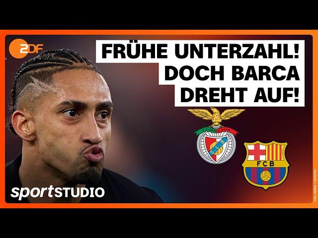 Benfica Lissabon – FC Barcelona | UEFA Champions League, Achtelfinale 2024/2025 | sportstudio