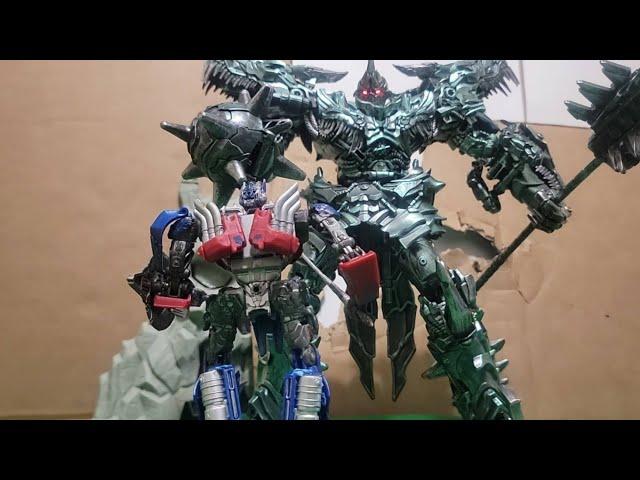 Optimus vs Grimlock | AOE Stop Motion