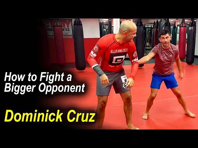 How To Fight A Bigger And Stronger Opponent by 2x UFC Champion Dominick Cruz