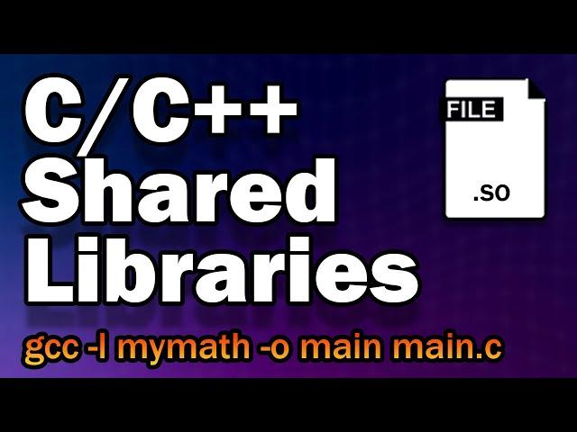 Write Better Code!  |  How to Create Shared Libraries in C/C++