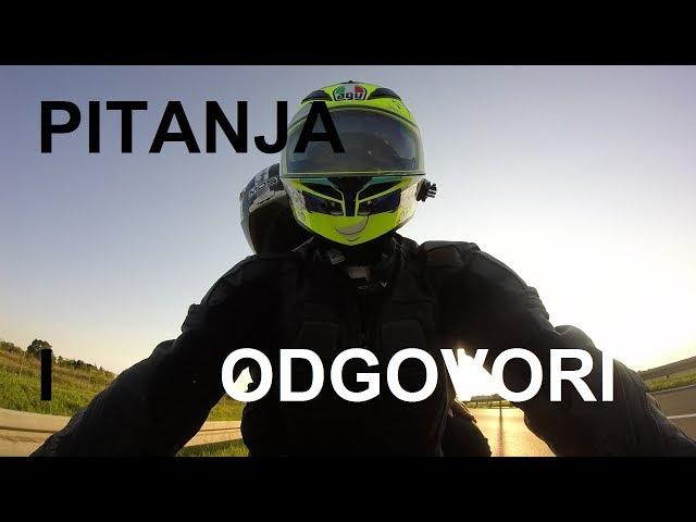 Voznja motora do Sapca i Pitanja i odgovori Q&A - Srpski MotoVlog 2017 - ShoneSan