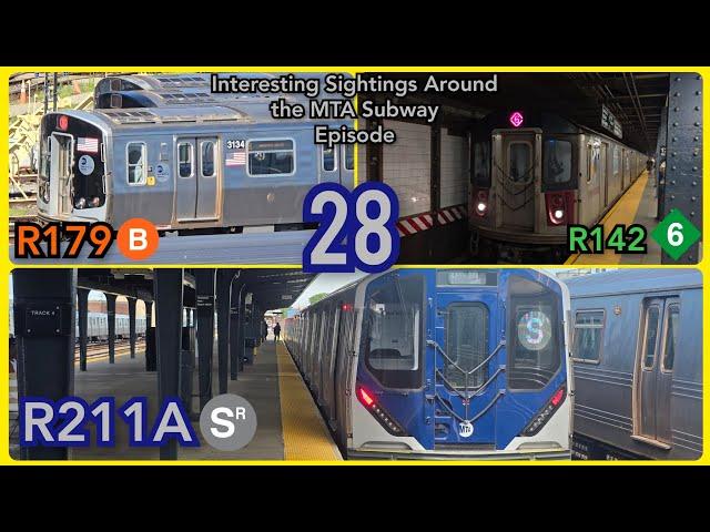 A (S)pecial Occurrence! - Interesting Sightings Around the MTA Subway Episode 28: R211A Shuttle!!!