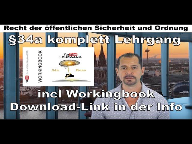 34a Sachkunde Recht der öffentlichen Sicherheit und Ordnung