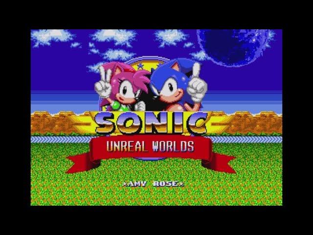 Sonic Hack Longplay - Sonic Unreal Worlds v1.8