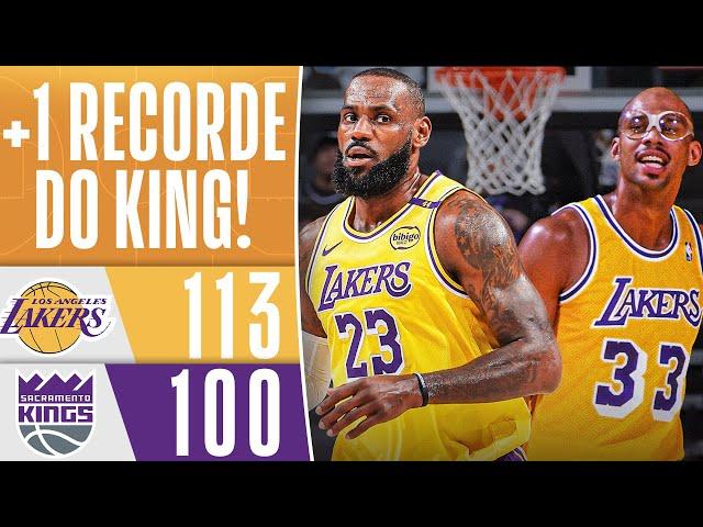 LEBRON JAMES surpasses Kareem with another legendary record for the LAKERS - HIGHLIGHTS