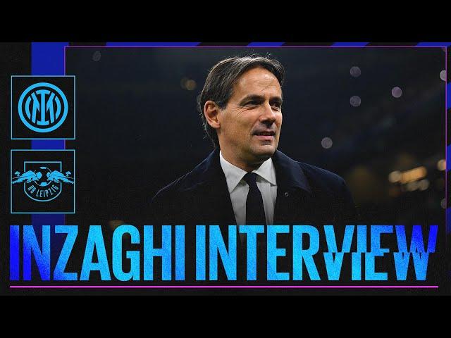 SIMONE INZAGHI'S INTERVIEW | INTER 1-0 LIPSIA | ️