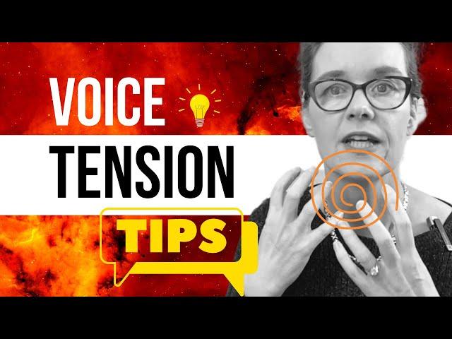 Tips to Lessen Voice Tension When Speaking