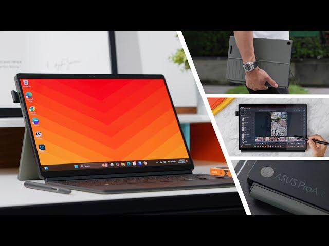 ASUS ProArt PZ13 // Powerful, Portable, Versatile Creator Laptop!