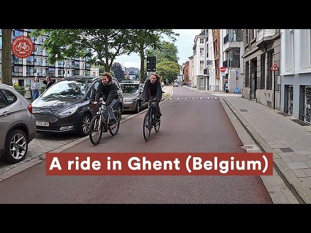 A ride in Ghent (Belgium)