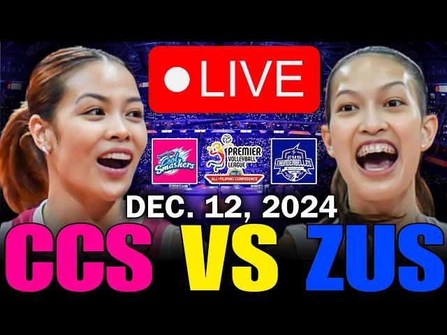 CREAMLINE VS. ZUS COFFEE LIVE NOW - DECEMBER 12, 2024 | PVL ALL FILIPINO CONFERENCE 2024 #pvllive