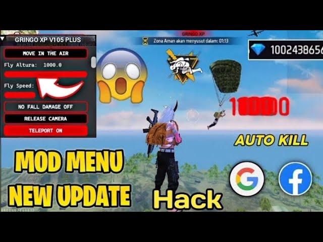 GRINGO XP V105 NEW HACK | OB47 FF HACK | FREE FIRE MOD MENU | GRINGO XP SAFE | FF HACK