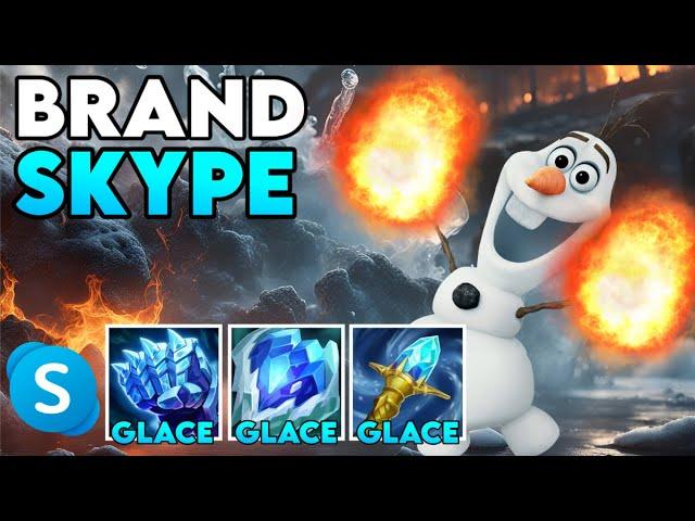 BRAND QUITTE LE FEU POUR DEVENIR UN MR.FREEZE ! (MI-TANK, MI-MAGE, MI-SUPPORT ET MI-SKYPE)