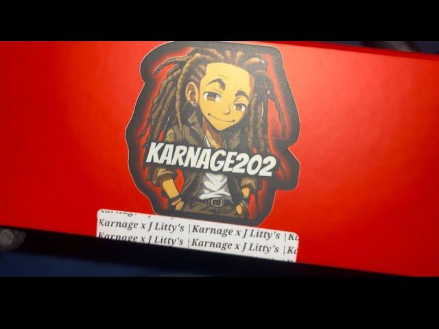 Karnage x J Litty’s Box 3 Thca Unboxing & First impressions