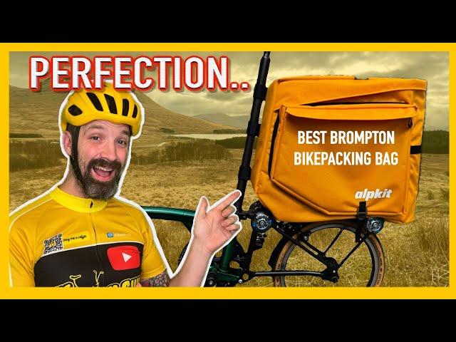 Is This the Best Brompton Bikepacking Bag? | Front vs Rear Load Debate