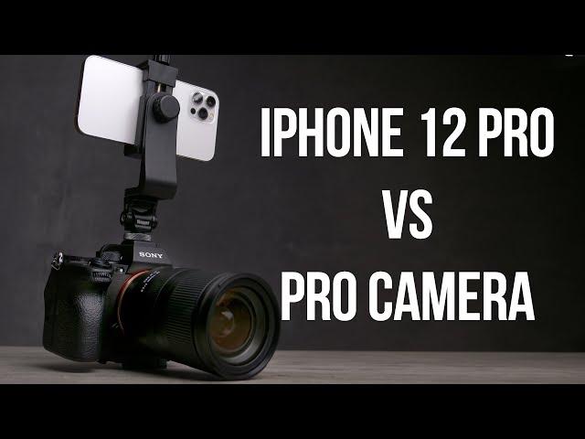 iPhone 12 Pro vs Sony a7S iii 4k HDR video test