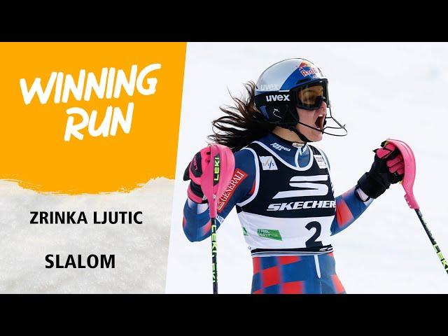 Ljutic makes back-to-back Slalom wins | FIS Alpine World Cup 24-25