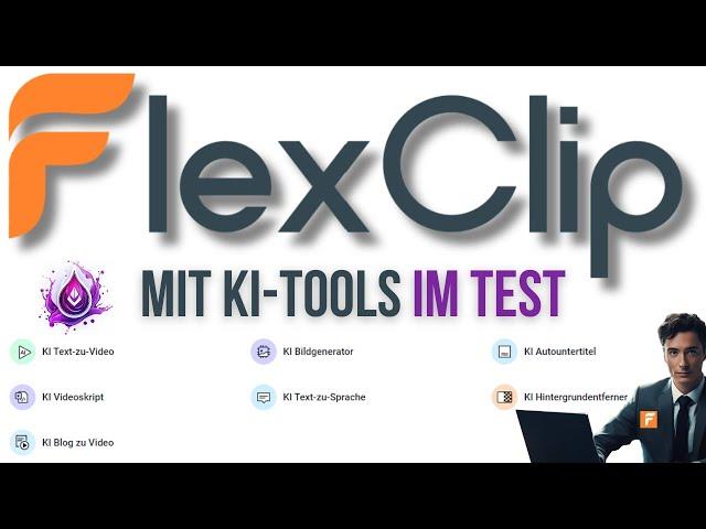 Online Video Editor mit KI Funktionen! | FlexClip im Test 2023 [deutsch]