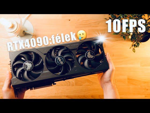 RTX4090 VS 8K Felbontás