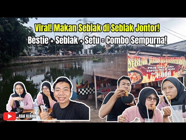 Nongkrong Seru di Seblak Jontor, Pemandangan Setu Pamulang Jadi Bonus!