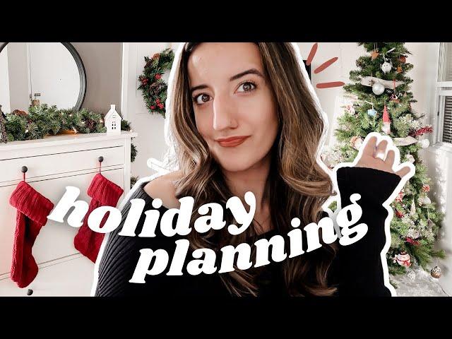 HOLIDAY PLANNING | budgeting, gift ideas & organization